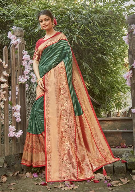 Sangam Presents Kalighata Silk Zari Weaving Silk Sarees