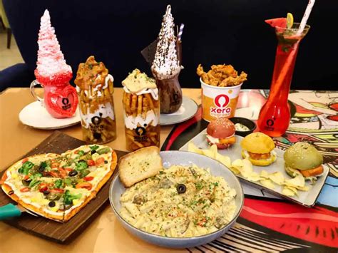 Menu of Xero Degrees, Connaught Place, New Delhi