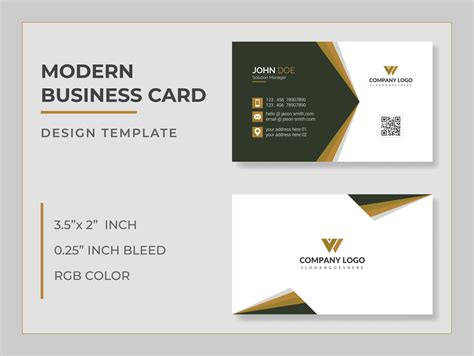 2 Sided Business Card Template 的图像结果