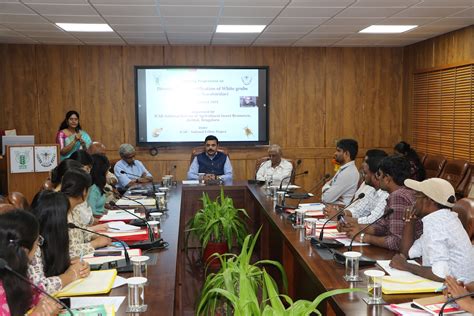 Inauguration of training on Diversity and identification of white grubs ...