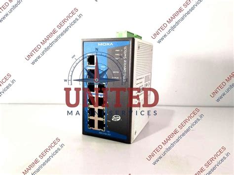 MOXA ETHERDEVICE SWITCH REV 1.0 EDS-510A-3GT + SOFTWARE DVD + CONNECTOR ...
