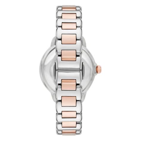 Emporio Armani Three-Hand Two-Tone Stainless Steel Women Watch AR11643 ...