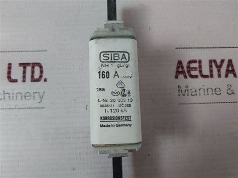 Lot Of 3x Siba 160A – Aeliya Marine Tech