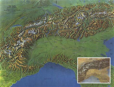 Image result for The Alps Map