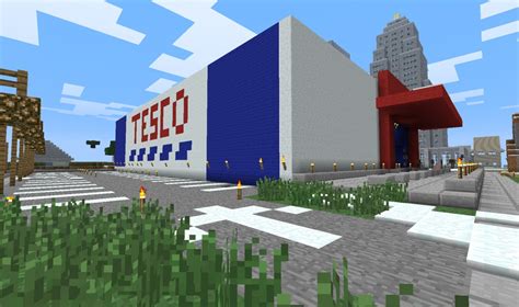 Minecraft Tutorial How to Make a Tesco 的图像结果