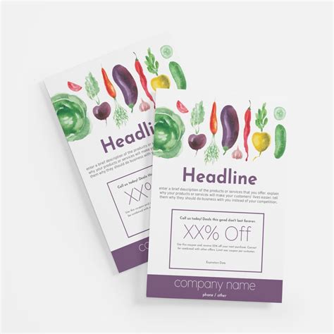 Grocery Stores Flyers And Leaflets Templates & Designs | Vistaprint