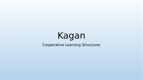 Image result for Kagan Collaborative Learning