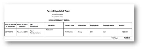 Reimbursement workflow for out of payroll : Help Center