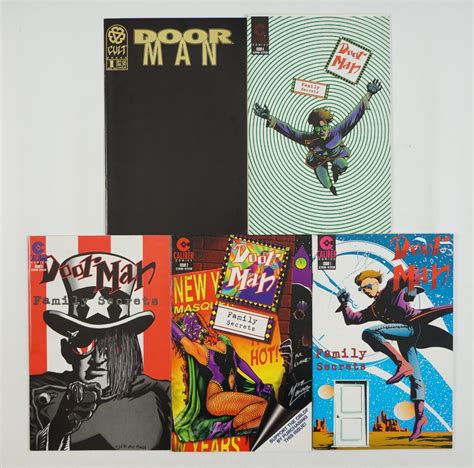 Doorman: Family Secrets #1-4 VF complete series + one-shot Caliber ...