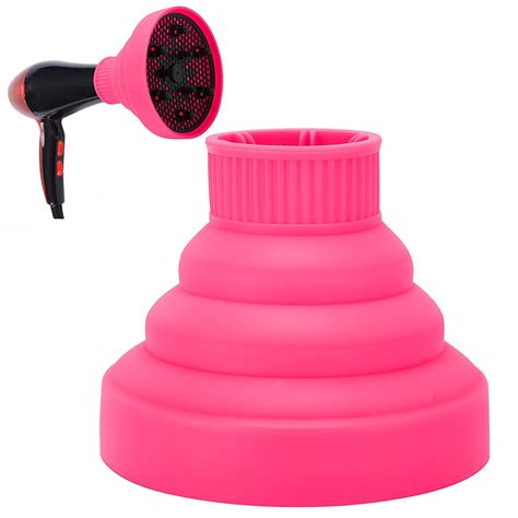Amazon.com: Universal Collapsible Hair Dryer Diffuser Attachment Salon ...