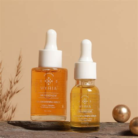 Luxury of 24K Gold Serum | Myria Skincare – Myrialuxe