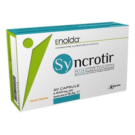 Enolda Syncrotir Food Supplement 30 Capsules