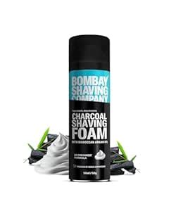 Bombay Shaving Company Charcoal Shaving Foam, 50 gm with Activated ...