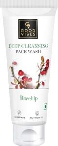 GOOD VIBES Rosehip Deep Cleansing in Tube Face Wash - Price in India ...