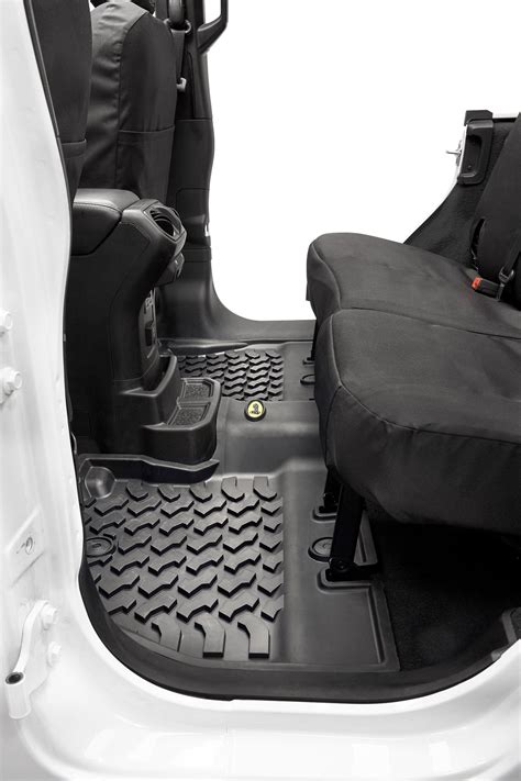 Bestop All Weather Floor Liners for 18-19 Jeep Wrangler JL Unlimited ...