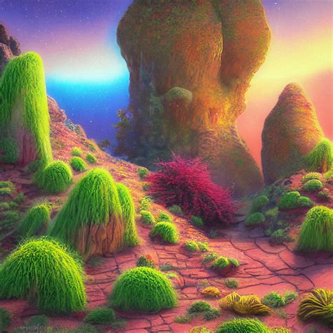 Alien Planet Zeltron by Serendigity-Art on DeviantArt