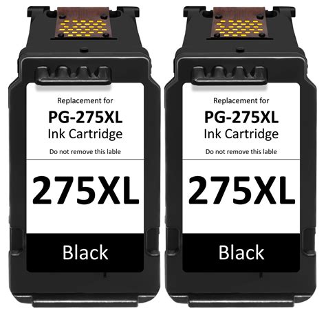 PG-275XL Black Ink Cartridge Replacement for Canon 275 276 PIXMA TR4720 ...