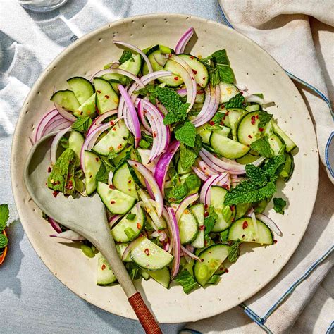 Cucumber Salad with Mint