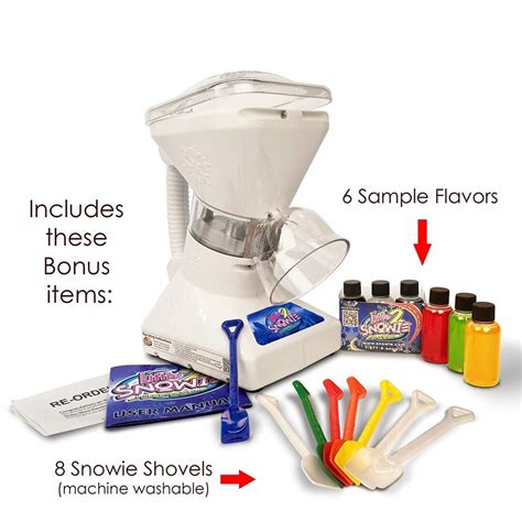 Little Snowie 2 Ice Shaver Snow Cone Machine Review | Just New Releases