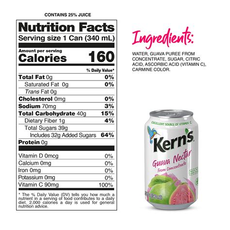 Snapklik.com : Kerns Tropical Fruit Nectar Juice Variety Pack ...