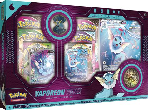 Pokemon Eevee Evolutions Vaporeon VMAX Premium India | Ubuy