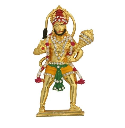 Buy Caristo Lord Hanuman Idol | Bajrang Bali Ashirwad Idol (ID-49 ...