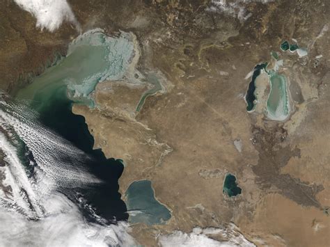 Caspian Sea On Map