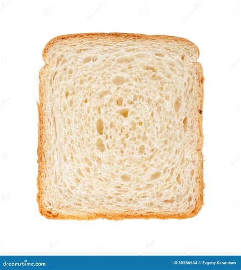 White Bread Slice Stock Photos - Royalty Free Stock Images
