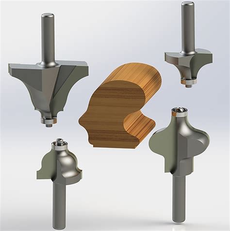 Custom Router Bits | Carbide Router Bits | Handrail Tooling