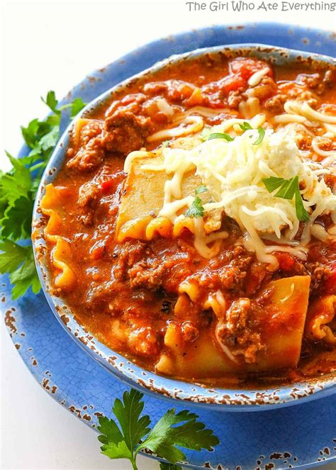 Lasagna Soup Recipe Skinnytaste - Banana-breads.com