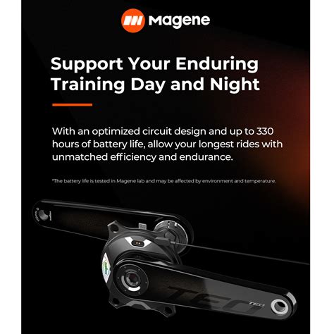 Magene TEO-P515 Carbon Crank Power Meter Set