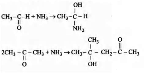 Acetaldehyde and acetone differ in their reaction with