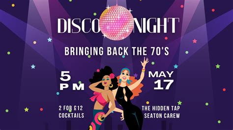 70’s night @ The Hidden Tap?? ? , 76-77 The Front, Seaton Carew ...