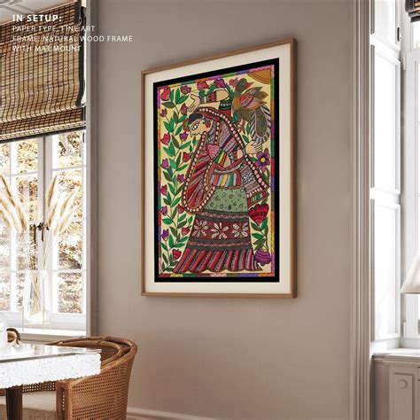 Nayika Dancing Madhubani Art: Buy Madhubani Paintings & Art Prints ...
