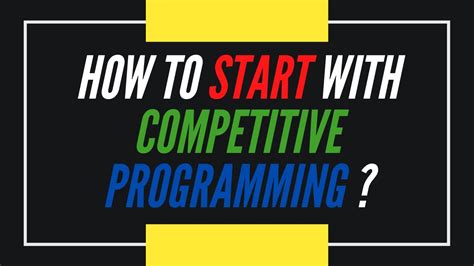 Image result for How to Start with Competitive Programming