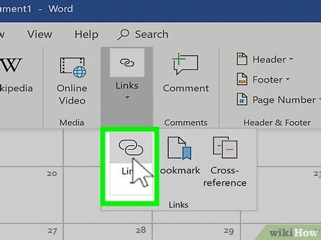 Image result for Insert Hyperlink in Word