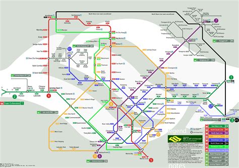 The Singapore Mrt And Lrt System Map – forHairstyles: Your Style, Elevated