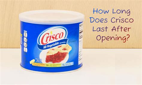 Is Crisco Toxic at Phillip Dorsey blog