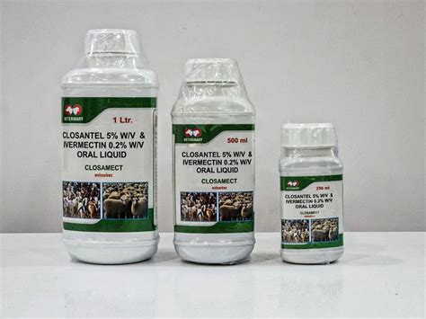 Veterinary oral dewormer - Closantel And Ivermectin Oral Vet Liquid ...