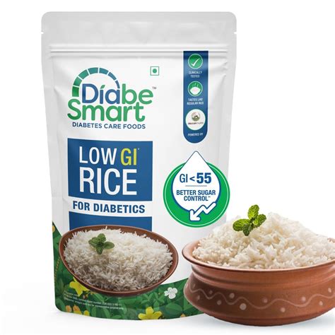 DiabeSmart Premium Diabetic Rice 5kg | Tested Low GI Rice For Diabetic ...