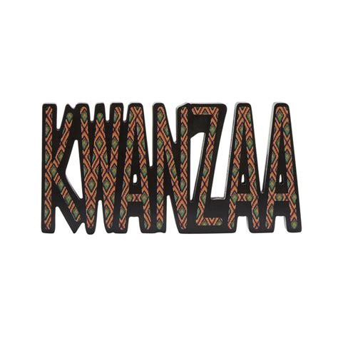 Holiday Living 7-in H Kwanzaa Indoor Wood Sign at Lowes.com