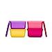 Buy Tupperware Rectangular Container, Plastic, Multicolour, 210ml - Set ...