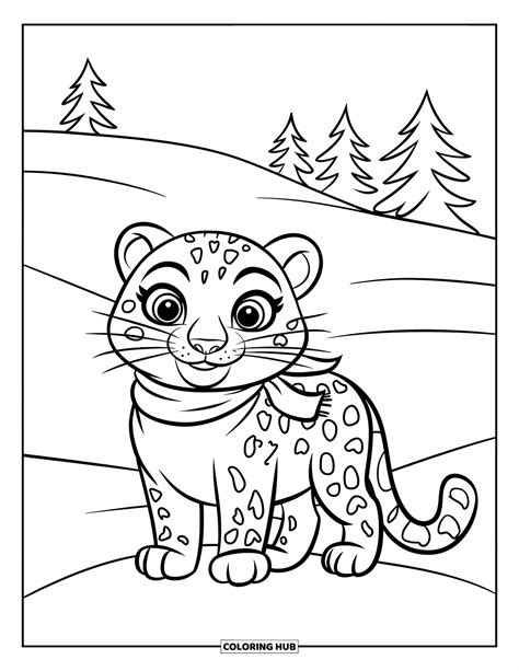 85+ Snow Leopard Coloring Pages for Kids & Adults (Free Printable PDFs)