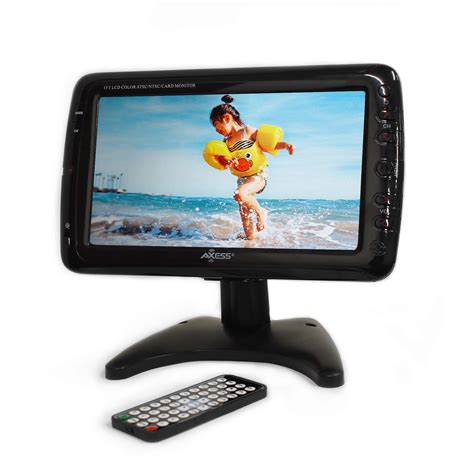Axess Portable Tv Multimedia Widescreen Small Lcd Tv Built In ...
