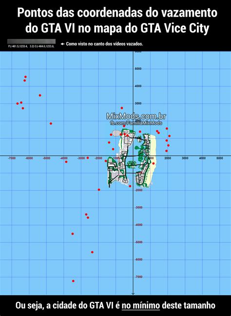 Qual o tamanho do mapa vazado do GTA VI? - MixMods - Mods para GTA SA e outros