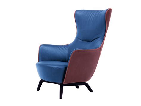 现代真皮休闲椅子（ZARA Lounge Chair）