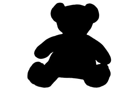 Silhouette,teddy,plush,bear,stuffed animal - free image from needpix.com