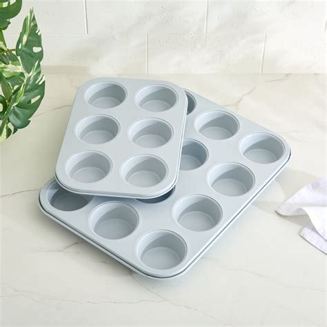 Buy Bakers Pride Sweetshop Carbon Steel 6-Cup Muffin Pan from Home ...