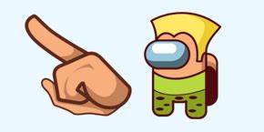 Image result for Mouse Pointer Random Color Among Us