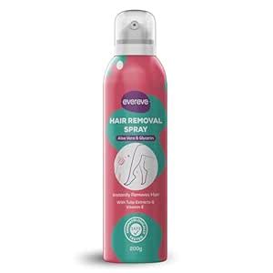 Buy Evereve Removal Cream Spray for Women 200gm, Dermatologically ...
